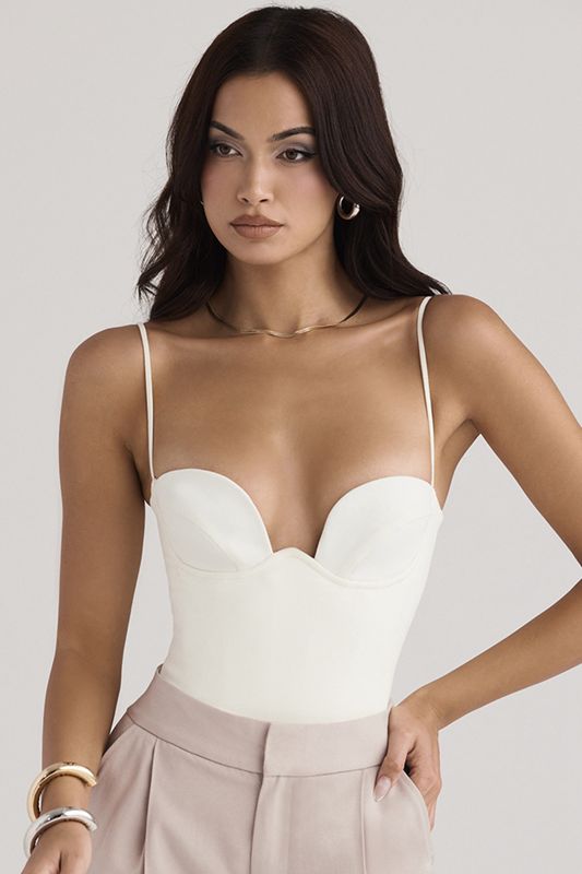 Bodysuit House Of Cb Underwired Blancas | DLW-269375