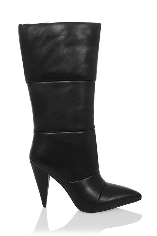 Botas House Of Cb Cuero Puffa Negras | ERO-628049