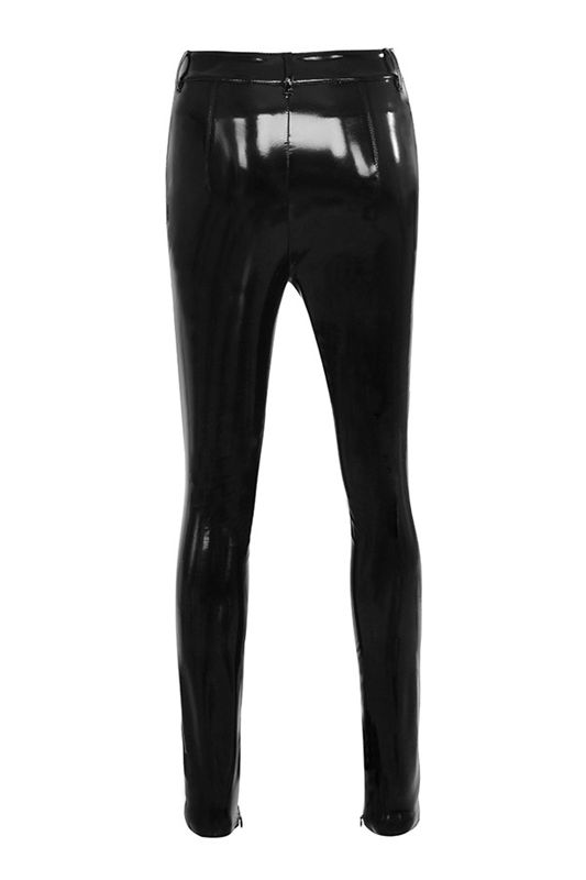 Leggins House Of Cb Charol Stretch Vinyls Negras | CEP-483927