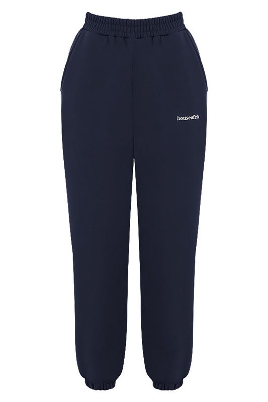 Pantalones House Of Cb Brushback Azul Marino | KHI-762940