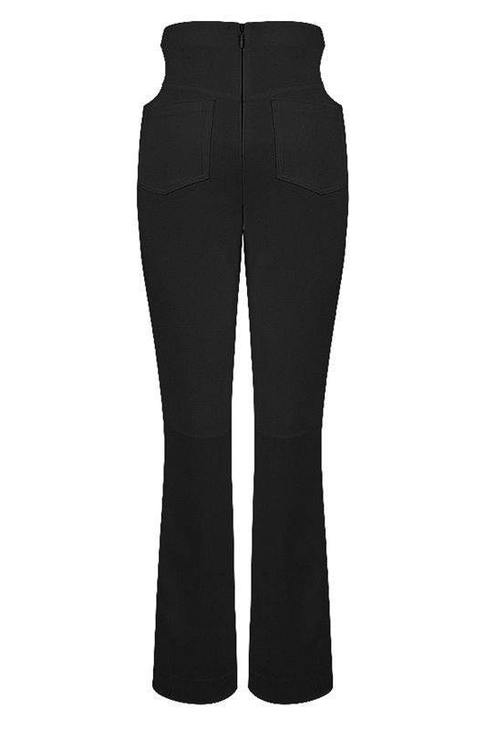 Pantalones House Of Cb Crepe Cutouts Negras | UQD-174862