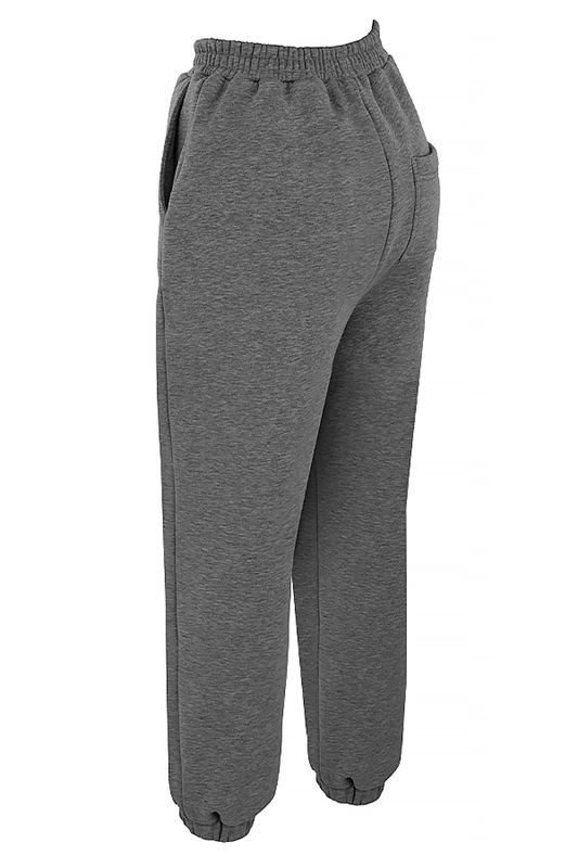 Pantalones House Of Cb Grey Fleece Back Gris Oscuro | TAY-796130