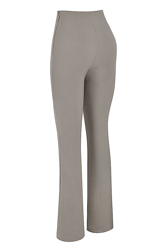 Pantalones House Of Cb High Waisteds Gris Oscuro | WMY-825713