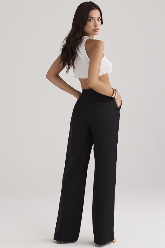 Pantalones House Of Cb Loose Fits Negras | SJG-483610