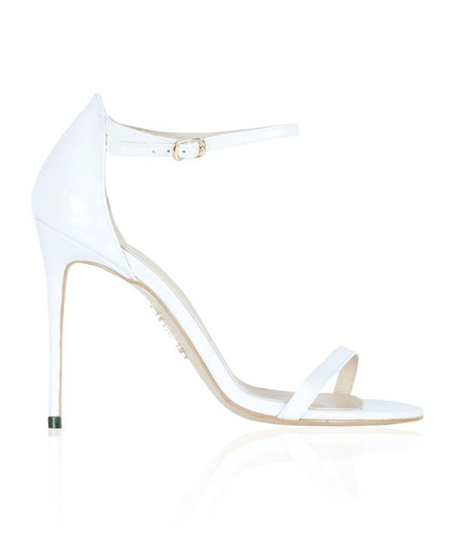 Sandalias House Of Cb Charol Leathers Blancas | AGZ-023856