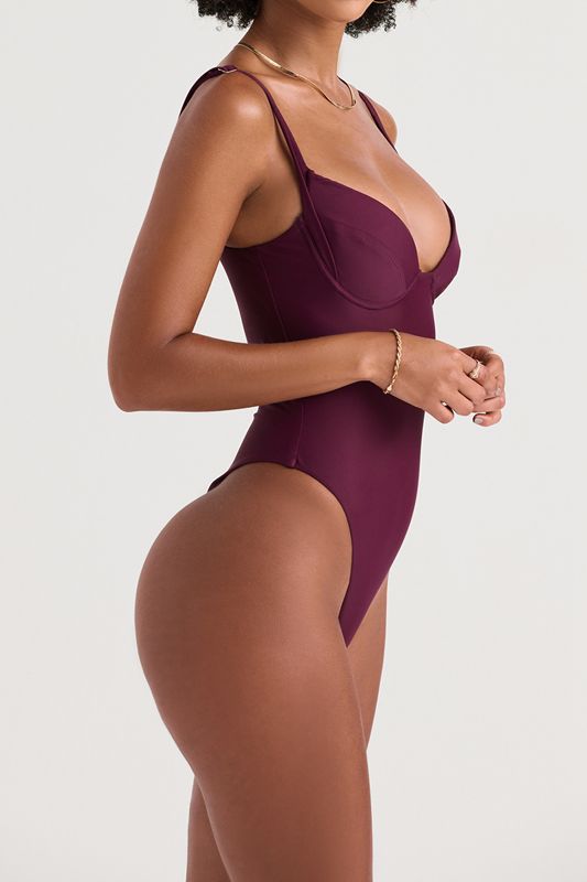 Swimsuit House Of Cb Underwired Fucsia | IFU-065942