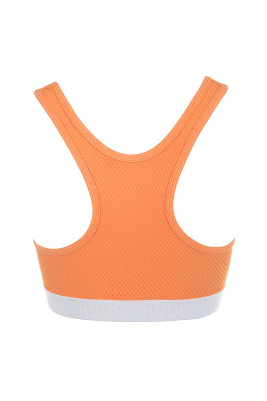 Tops House Of Cb Neon Orange Cropped Naranjas | FRX-650723