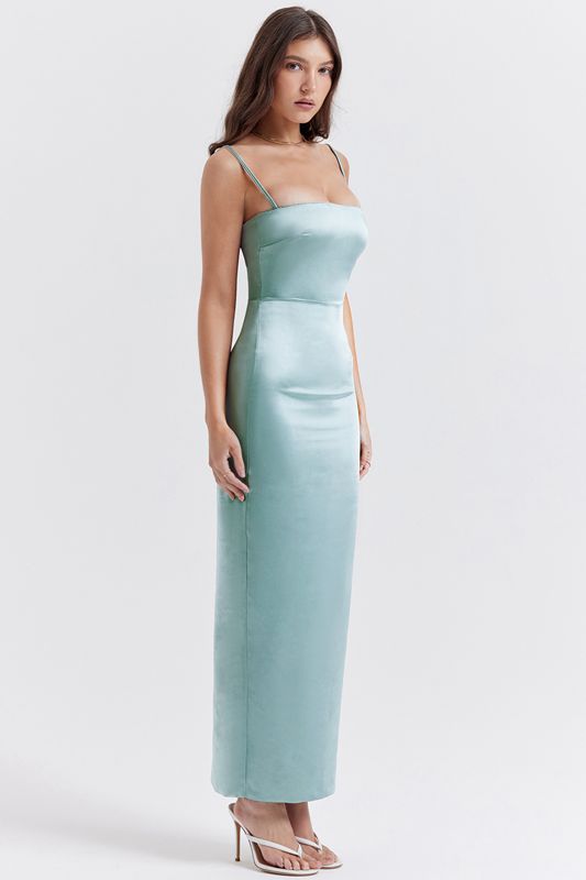 Vestido House Of Cb Jade Maxi Turquesa | FBJ-731928