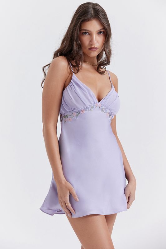 Vestido House Of Cb Lavender Mini Moradas | KYB-468510