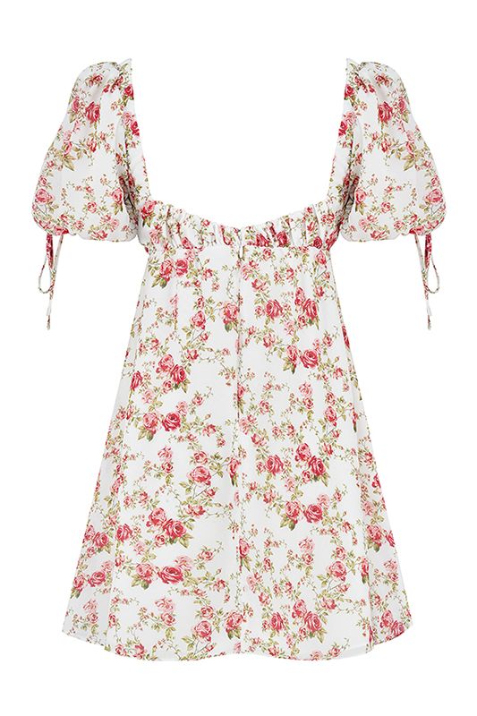 Vestido House Of Cb Print Mini Rosas | DTO-345690