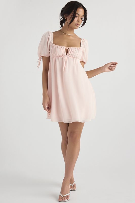 Vestido House Of Cb Quartz Mini Rosas | UGR-624381