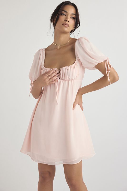 Vestido House Of Cb Quartz Mini Rosas | UGR-624381