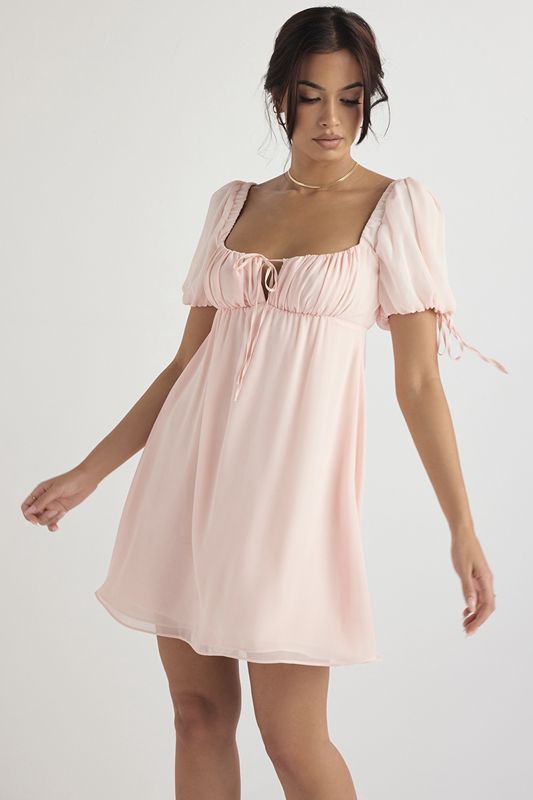 Vestido House Of Cb Quartz Mini Rosas | UGR-624381