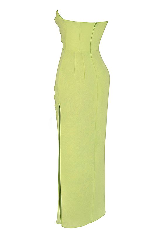 Vestido House Of Cb Strapless Gown Verde Claro | VEW-671982