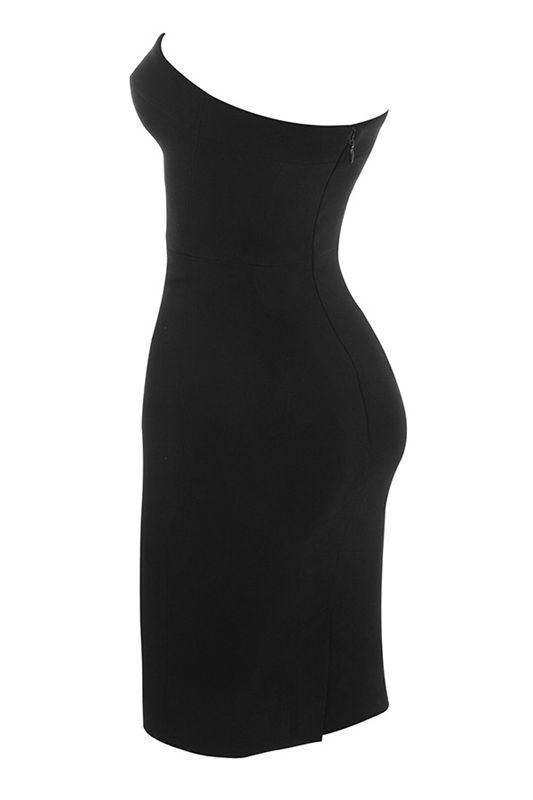 Vestido House Of Cb Strapless Stretch Crepe Mini Negras | QGL-689215